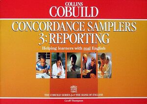 COLLINS COBUILD CONCORDANCE SAMPLERS 3: REPORTING