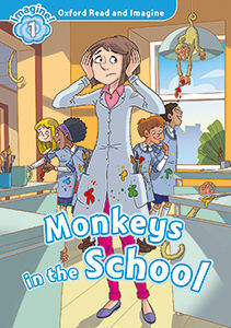 OXFORD READ AND IMAGINE 1. MONKEYS IN SCHOOL MP3 PACK