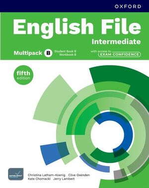 ENGLISH FILE INTERMEDIATE B MULTIPACK B STUDENT + WORKBOOK