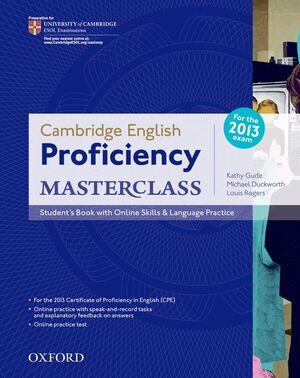 PROFICIENCY MASTERCLASS STUDENT'S BOOK & ONLINE SKILLS