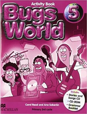BUGS WORLD 5 ACTIVITY BOOK PACK PRIARY 3RD CYCLE