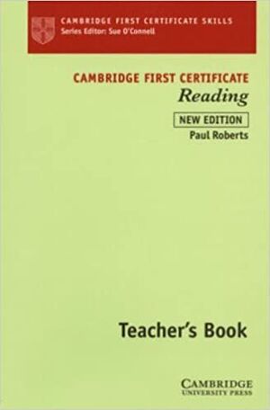 CAMBRIDGE FIRST CERTIFICATE READING (TEACHER´S BOOK)