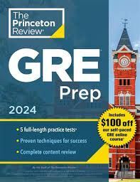 PRINCETON REVIEW GRE PREP 2024