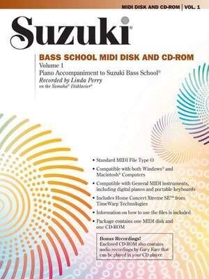 SUZUKI BASS SCHOOL VOL 1 DOUBLE BASS