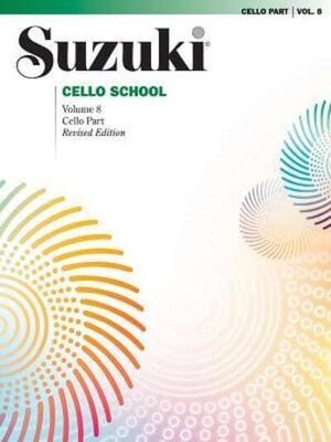 SUZUKI CELLO SCHOOL, VOL 8 CELLO PART - SUZUKI CELLO SCHOOL