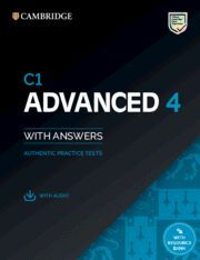 C1 ADVANCED 4 PRACTICE TESTS WITH ANSWERS, AUDIO AND RESOURCE BANK