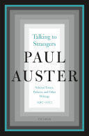 TALKING TO STRANGERS   (PICADOR)
