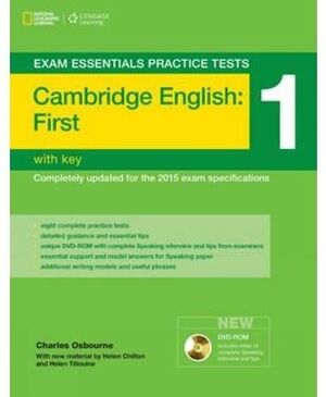 CAMBRIDGE ENGLISH: FIRST (FCE) 1. BOOK WITH KEY + MULTI-ROM