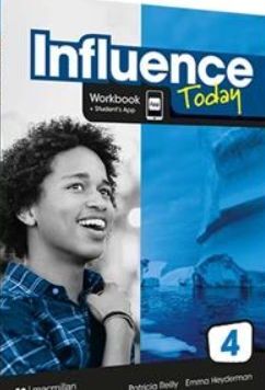 INFLUENCE TODAY 4 WORKBOOK, COMPETENCE EVALUATION TRACKER Y STUDENT'S APP