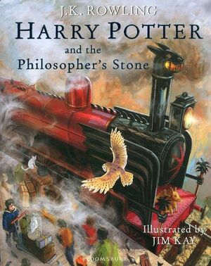 HARRY POTTER AND THE PHILOSOPHER´S STONE ILLUSTRATED