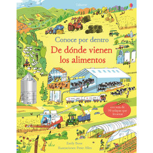 CONOCE POR DENTRO. DE DONDE VIENEN LOS ALIMENTOS