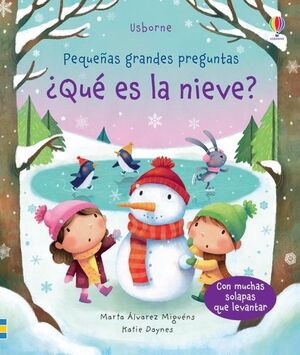 ¿QUE ES LA NIEVE? . (CON MUCHAS SOLAPAS QUE LEVANTAR)