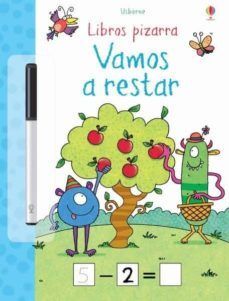 VAMOS A RESTAR  (LIBROS PIZARRA) + ROTULADOR
