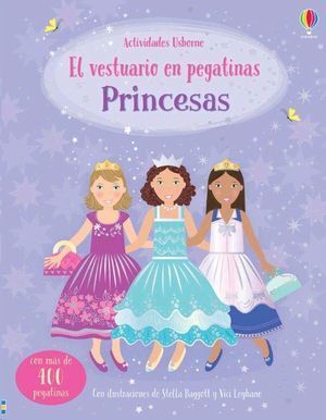 PRINCESAS - EL VESTUARIO EN PEGATINAS