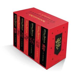 HARRY POTTER GRYFFINDOR HOUSE EDITIONS PAPERBACK BOX SET