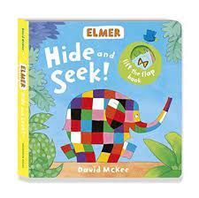 ELMER HIDE AND SEEK   BOARD BOOK