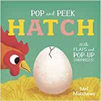 POP AND PEEK. HATCH WITH FLAPS AND POR-UP SURPRISES!