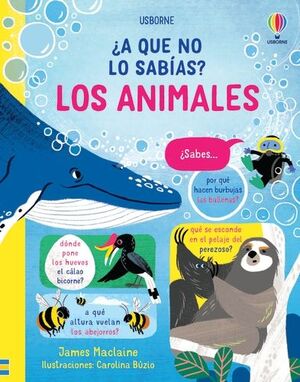 LOS ANIMALES. ¿A QUE NO LO SABIAS?