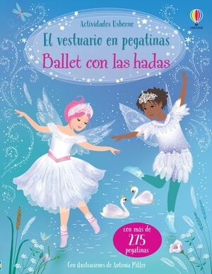 BALLET CON LAS HADAS.EL  VESTUARIO EN PEGATINAS