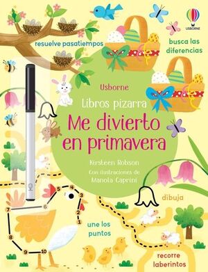 ME DIVIERTO EN PRIMAVERA .LIBROS PIZARRA