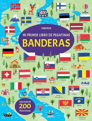 BANDERAS. MI PRIMER LIBRO DE PEGATINAS