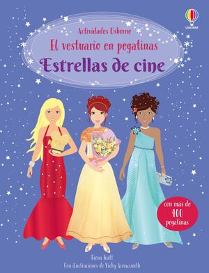 ESTRELLAS DE CINE. EL VESTUARIO EN PEGATINAS