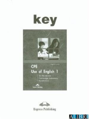 CPE USE OF ENGLISH 1 KEY