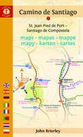 MAPA GUIA CAMINO DE SANTIAGO (ST.JEAN PIED DE PORT-SANTIAGO)