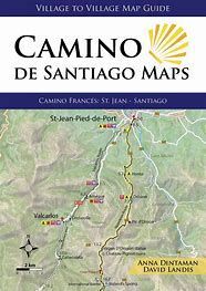 MAPA-GUÍA CAMINO DE SANTIAGO. CAMINO FRANCÉS: ST.