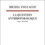 LA QUESTION ANTHROPOLOGIQUE.COURS, 1954-1955