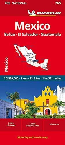 MAPA DE MEXICO. BELICE-EL SALVADOR-GUATEMALA