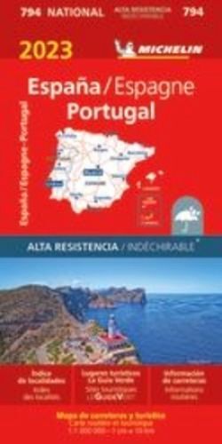 ESPAÑA PORTUGAL 2023 -MAPA  ALTA RESITENCIA (794)