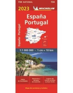 734. MAPA NATIONAL ESPAÑA, PORTUGAL  (2024)