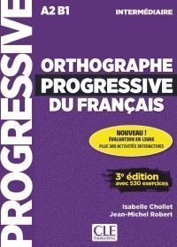 ORTHOGRAPHE PROGRESSIVE DU FRANÇAIS 3º EDITION - LIVRE + CD AUDIO