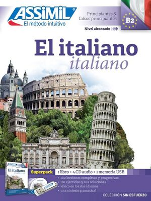 EL ITALIANO. ALUMNO CD4+USB, (CAJA ASSIMIL)