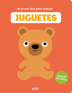 MI PRIMER LIBRO PARA COLOREAR JUGUETES.