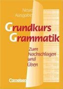 GRUNDKURS GRAMMATIK