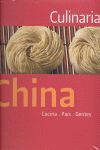 CULINARIA CHINA. COCINA PAIS GENTES