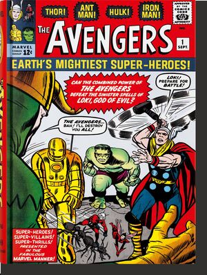 AVENGERS 1963-65 MARVEL COMICS LIBRARY BIB. UNIV.-