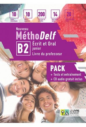 NOUVEAU MÉTHODELF B2 PACK PROF (+TESTS+CD)