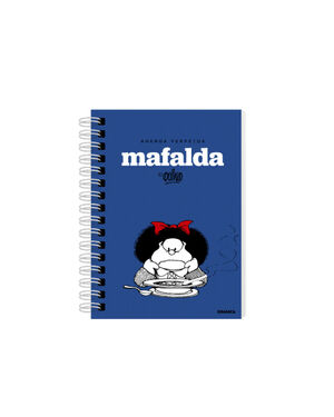 AGENDA PERPETUA MAFALDA QUINO ANILLADA (AZUL)