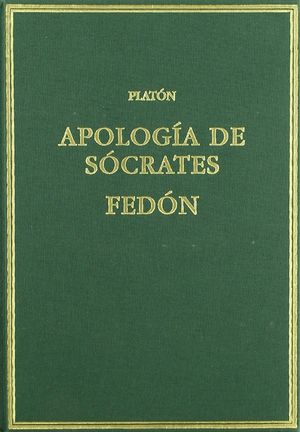 APOLOGÍA DE SÓCRATES; FEDÓN