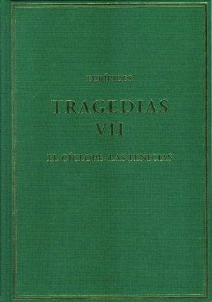 TRAGEDIAS. VOL. VII, EL CÍCLOPE; LAS FENICIAS