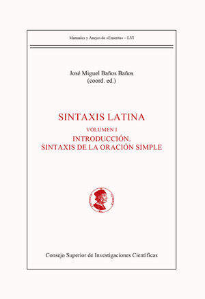 SINTAXIS LATINA (2ª ED.) (2 VOLS.)