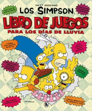 LOS SIMPSON. ACTIVIDADES - LIBRO DE JUEGOS PARA LOS DÍAS DE LLUVIA