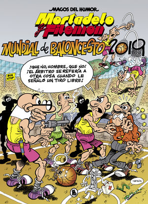 MUNDIAL BALONCESTO 2019. MORTADELO Y FILEMON