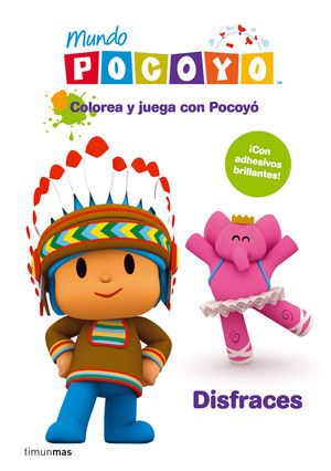 POCOYO. JUEGA  Y COLOREA  DISFRACES