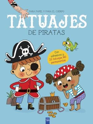 TATUAJES DE PIRATAS PARA PAPEL Y CUERPO