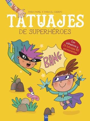 TATUAJES DE SUPERHEROES PARA PAPEL Y CUERPO