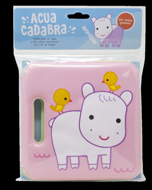 ACUACADABRA. HIPOPÓTAMO. LIBRO DE BAÑO